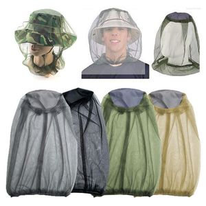 Bandana Outdoor Vissen Cap Anti Klamboe Voor Gezicht Muggenspray Hoed Bug Mesh Hoofdbeschermer Reizen Camping