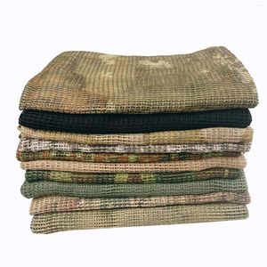 Bandanas en plein air écharpe foulard Bandana voile Camping vélo forêt femmes hommes double face corps léger filet maille