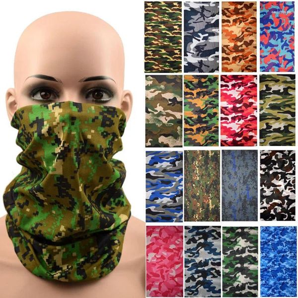 Bandanas Outdoor Silk Protection Sun Bib Spring and Summer Motorcycle Couvre couvre sport magique Bandana Riding Mask Face Face