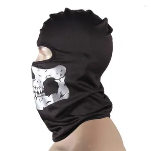 Bandanas para exteriores, pasamontañas con protección solar, mascarilla facial con calavera para motocicleta, gorro transpirable de secado rápido para ciclismo, viento, esquí, MTB