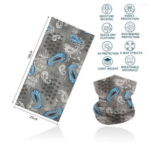 Bandanas Paisley Neck Gaiter For Women Men Ademend Dustproof Face Bandana Cycling Hiking Riding Sports Undercap Headscarf Balaclava