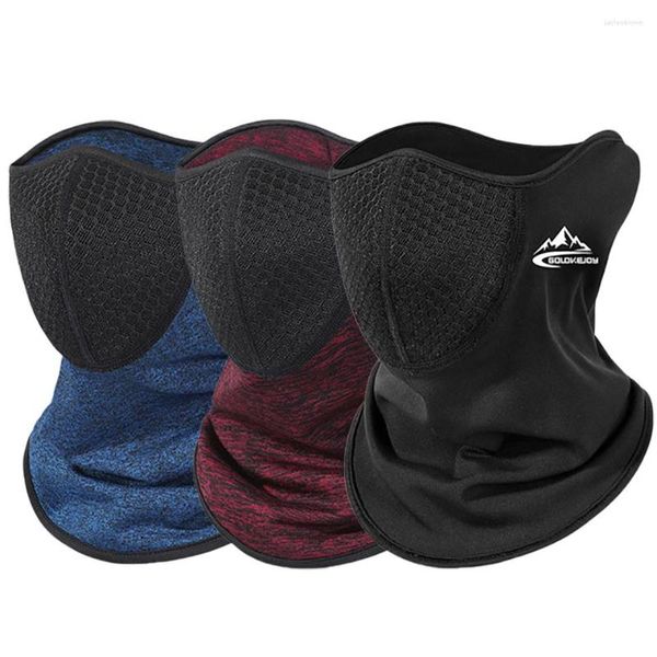 Bandanas PM2.5 Filtre Haze File Masque Respirant 5 Couleurs Disponibles Hiver Chaud Pour Les Sports De Plein Air Équipements De Cyclisme