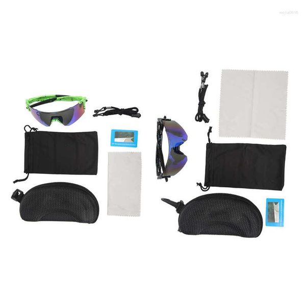 Bandanas polarizadas para ciclismo, gafas ligeras y resistentes para exteriores, revestimiento a la moda con bolsa de almacenamiento para pesca