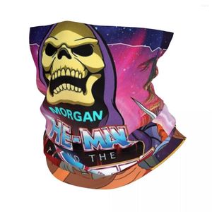 Bandanas Power He-Man Bandana Cuello Polaina Para Esquí Correr Mujeres Hombres Wrap Bufanda Masters Of The Universe Pasamontañas Calentador