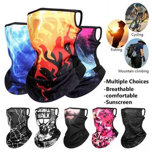 Bandanas kwaliteit unisex snood sjaal ear lussen zonbescherming gezicht rave cover balaclava hoofdband bandana koelhals