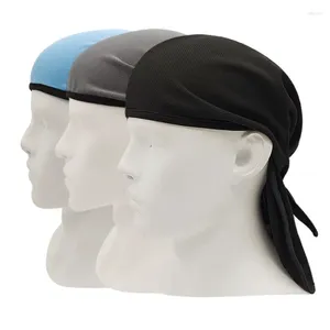 Bandanas à séchage rapide, casquette de cyclisme, foulard de tête, été pour hommes, course à pied, équitation, bandeau Pirate