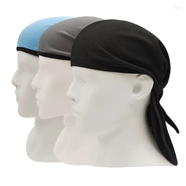 Bandanas de secado rápido para ciclismo, pañuelo para la cabeza, pañuelo para la cabeza para hombre, para correr, pañuelo para la cabeza, diadema de pirata