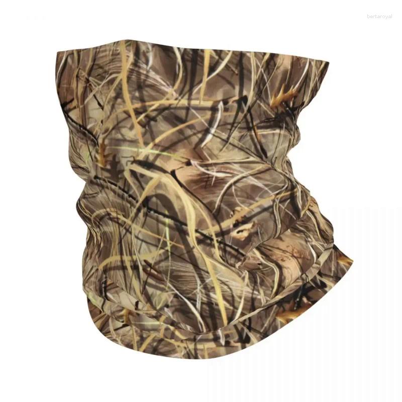 Bandanas camuflagem árvore real padrão camo bandana inverno pescoço mais quente masculino à prova de vento envoltório rosto cachecol para caminhadas gaiter bandana