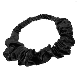 Bandanas Satin Ruffled Hair Accessory Spa Bandons pour femmes Makeup lavage Face Entraînement de soins de la peau