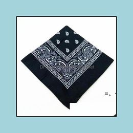 Bandanas Sjaals Wraps Hoeden, Handschoenen Mode-Aeserijen 54 * 54cm Katoen Nieuwigheid Dubbelzijdig Print Paisley Cowboy Bandana Zakdoeken Hoofd