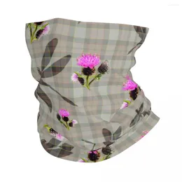 Bandana's Schotse Dragonfly Tartan Bandana Halsbeenkap Voor Wandelen Camping Mannen Vrouwen Wrap Sjaal Outlander Show Hoofdband Warmer