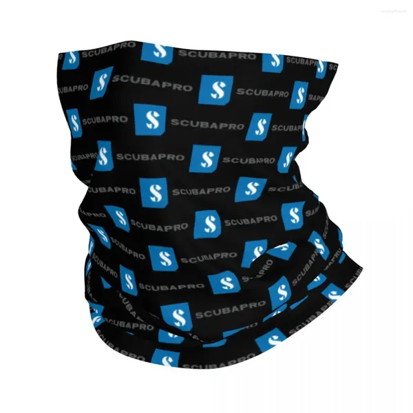 Bandanas Scubapros Logo de plongée hiver bandeau cou plus chaud hommes femmes Ski Camping Tube écharpe visage Bandana guêtre