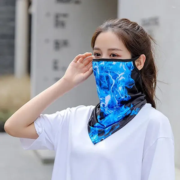 Taille des bandanas environ 43 à 25 cm Serviette faciale à séchage rapide Protection UV. Équipement de cyclisme au soleil disponible en plusieurs couleurs