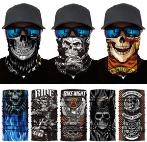 Bandanas Skull Joker Cycling Face Mask Men Magic Scarf Magic Bandana Bandana Motorcycle Tube Shield Balaclava Bandband Couce GAITE4097230