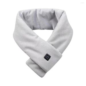 Bandanas écharpe chauffante intelligente pour l'hiver USB électrique Rechargeable enveloppement de cou chauffant chaud foulards doux hommes et W