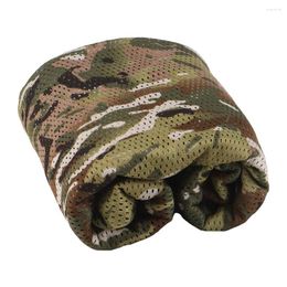 Bandanas Sniper Veil Scarf Tactical Mesh Net Military Multifinectional Head Face Emball pour la chasse Wild Shooting Pographie