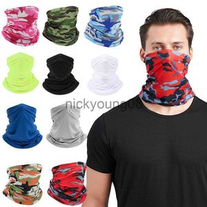 Bandanas Sport Écharpe Bandana Cagoule Cache-Cou Vélo Randonnée Tube Visage Tête Wrap Couverture Équitation Bandeau Moto Visage Masque Camping x0628