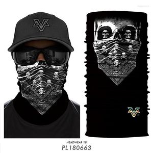 Bandanas Spring Skull Cycling Scarf Men Bandana Ciclismo Klimmen Balaclava Neck Gaiter Hoofdband Tube Cycle Equipment Outdoor Sport