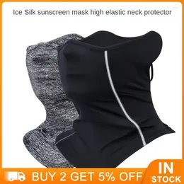 Bandanas Summer Outdoor Suncreen Neck and Face Protection Équipement de cyclisme respirant Masque foulard multifonctionnel Soft