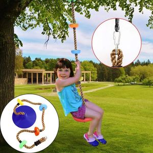 Bandanas swing outdoor plezier met platform voor kinderstoel set schijf klimmen touw boom 12 '' camping wandeljachtjacht rugzak