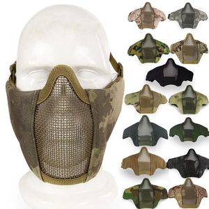 Bandanas Tactical Balaclava Headgear Mask Paintball Full Face Breathable Outdoor Hunting Wargame CS Protection