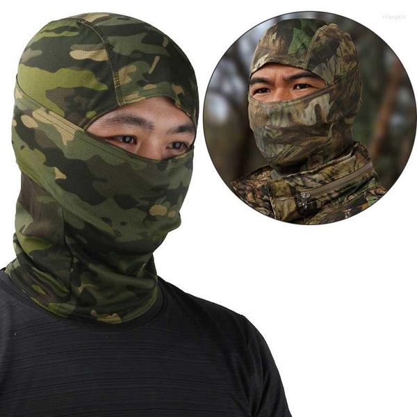 Bandanas masque tactique visage complet cagoule hommes Paintball cyclisme vélo randonnée écharpe en plein air militaire pêche Snowboard Ski chapeau