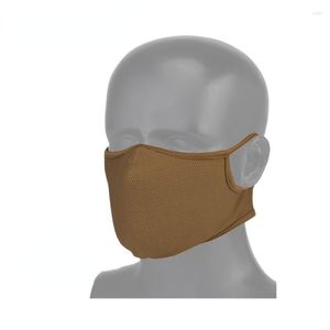 Bandanas Tactical Shooting Half Face Balaclava Mask voor CS Army Military jagen buitenrijden Wandelen Bookabele comfortabele bandana
