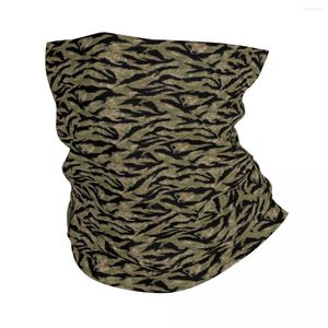Bandanas de Camouflage à rayures de tigre, cache-cou pour femmes et hommes, écharpe de randonnée, de Ski d'hiver, guêtre tactique de l'armée, couverture faciale