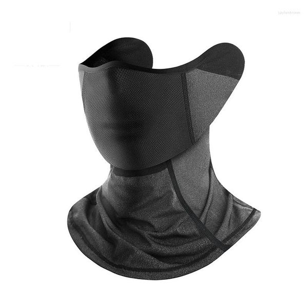 Pañuelos UPF 50, máscara de protección solar UV, bufanda de seda para senderismo, máscaras para montar al aire libre, malla transpirable, diadema de secado rápido, cubierta para el cuello y la cara