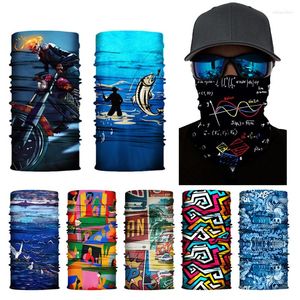 Bandanas UV Protection Face Mask Neck Gaiter Bufanda a prueba de viento Bandana Bandana Bandana Balaclava para deporte Motocicleta para correr al aire libre