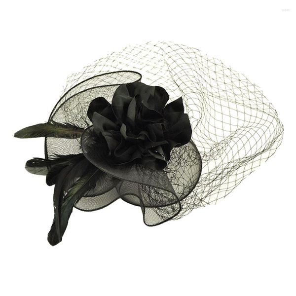 Bandanas Style Vintage Femmes Fascinator Hat Party Prom Ornement De Cheveux Pour Et Les Filles