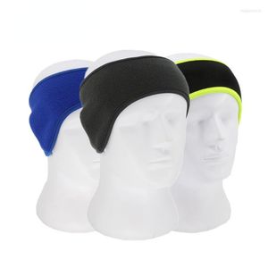 Bandanas Warm Earmuffs unisex dames mannen fleece oorwarmer winter mode hoofdband ski muff hoofdband haren warmers