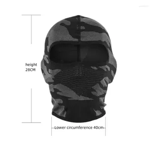 Bandana's Warm motormasker Bivakmuts Winddicht Skiën Vissen Hardlopen Gebreide hoofddeksels Tiara Sport Heat Cycle Cap