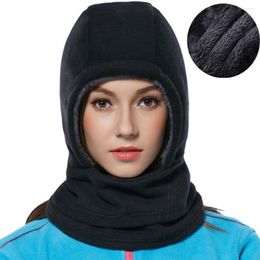 Bandanas Winter Fleece Hood Ski For Kids Thermal Cover Hat Cap sjaal koud weer