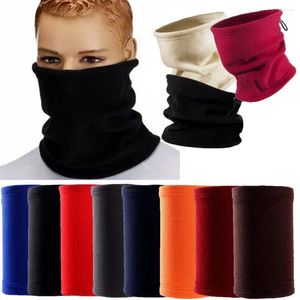 Bandanas de invierno, bufanda para senderismo, máscara facial para acampar, bufandas de lana Polar para ciclo, polaina para cuello al aire libre, sombreros, gorros de tubo más cálidos