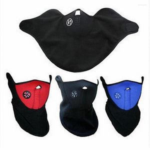 Bandanas Invierno Montar Máscara cálida Tamaño ajustable Bicicleta Motocicleta Protección de esquí Cara Cuello Cubierta Neopreno Equipo de ciclismo