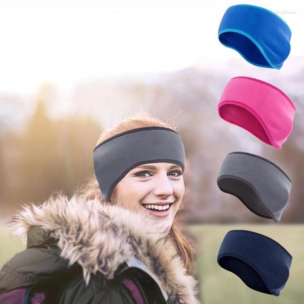 Bandanas Sports d'hiver Head Wrap Cache-oreilles Mode Couverture plus chaude pour hommes Femmes Bandeau polaire Fitness en plein air Course Foulard