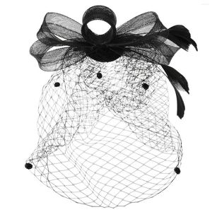 Bandanas Fil Chapeau Fascinator Chapeaux Femmes Vintage Cage À Oiseaux Accessoires De Cheveux Pour Femmes À L'ancienne