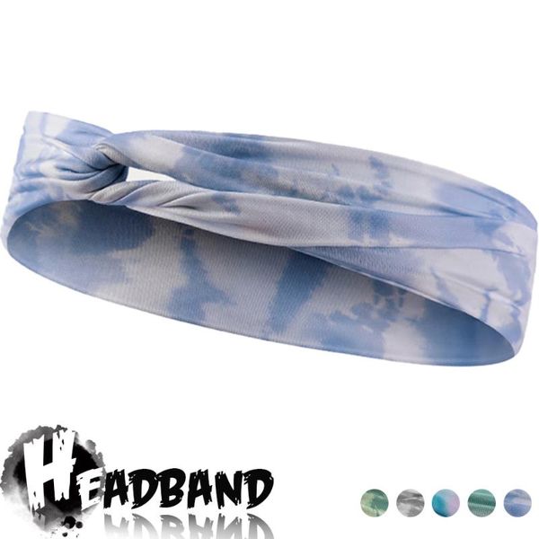 Bandanas para Yoga, diadema elástica para correr, mujeres y hombres, diadema multiusos ajustable, Fitness, ciclismo, gorros absorbentes de sudor