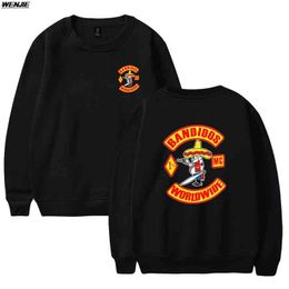 Bandidos kleding mannen/vrouwen sweatshirts mode streetwear pullovers kinderen casual kleding herfst en winter 2d print