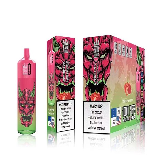 Bang 10000 bouffées jetables Vape Pen E cigarette prix de gros batterie rechargeable 23 ml Pod Bang tornado 10k bouffées vape originale