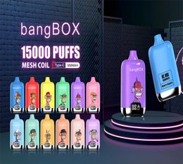 Bang Box 15000 Digital Puffs E Cigarette VSS Puff 12k Vapes jetables Puff 15k Bang King 15000 Bang Box 12000 18000 18K Puff 9k 20000 Vapes 20K Banana King Max 10000 Bar