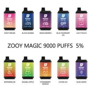 bang king 9000 soezen vapes desechables zooy magic 9000 oplaadbale wegwerpartikelen vapers voorgevulde cartridge puffbars tornado crystal vaporizer 0% 2% 5% iget