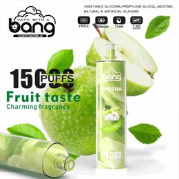 Bang Shisha 15000 15K Puffs Wegwerp Vapes Goed smaken oplaadbaar Oringinale fabriek Hot Selling Vapes