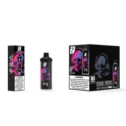 Zooy Vape Zooy Ghosts 12000 Puffs Displa Scren Electronic Cigarette Vapes jetables Pen Pods Pods Vapes Cartridge Puffar Puff 16K, 15K