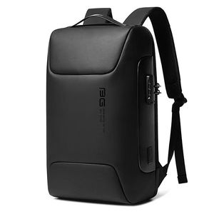 BANGE Nouveau sac à dos anti-vol pour ordinateur portable de 15,6 pouces, sac à dos multifonctionnel étanche pour les affaires, sacs à bandoulière USB business waterproof BAGS