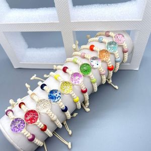 Bangle 10 -stcs/lot armband voor vrouwen Turkse oog sieraden zeeschelping sieraden bohemian vrienden pulsera gevlochten touw