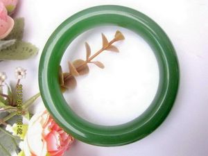 Bangle 1pc echte Azië natuurlijke groene glazen sieraden armband binnen 54 mm-55 mm