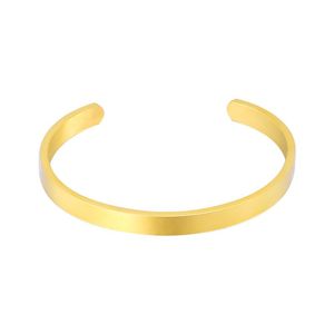 Bracelet 2022 acier inoxydable en forme de C Bracelet titane manchettes amant bijoux pour Couples cadeaux cadeau de noël femme africain Jewe