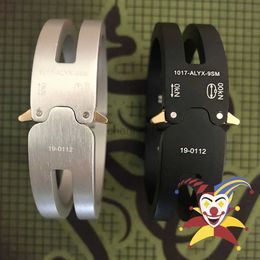 Bracelet 2022ss Alyx bracelet 1 1 meilleure version ALYX alliage aluminium hommes femmes bracelet ALYX 240319